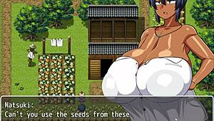 natsuki, that naked bath feels amazing after those villagers!