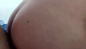 naughty lover has casual sex in kitchen