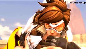 Overwatch 3D porn: intense fucking in virtual game world with wild sex scenes.