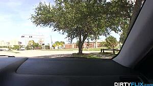 Intense Fucking with Shaved Pussy and Cumshot