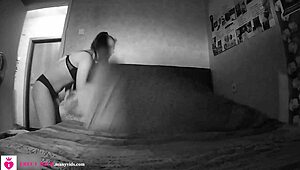 Yo, caught this petite teen on a hidden camera, spying for free with Vik Freedom!