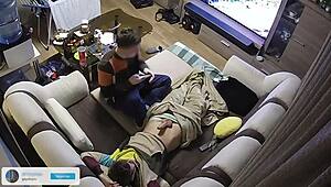 I was watchin Netflix with someone's son and he sucked my monster cock to cumshot