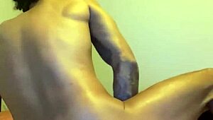 Ella Spreads Ass Open for Interracial Rimjob