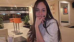 i meet an old friend at a hotel and she invites me to her room