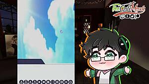 Bodybuilder gets into hardcore gay action in anime-style video