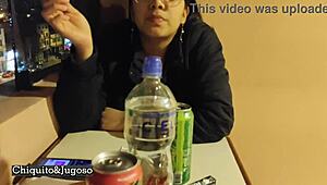 Latina Amateurs Engage In Homemade Handjob And Blowjob Scenes