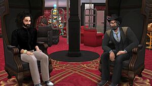 Interview At The Club With Big Tits