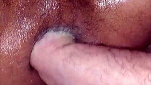 In this homemade scene, he fists and fucks the bent-over guy