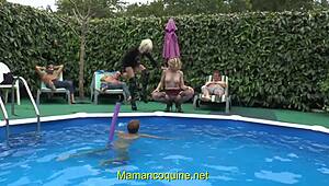 Frannie and Sylvie Mature Blondes Crave Big Cocks