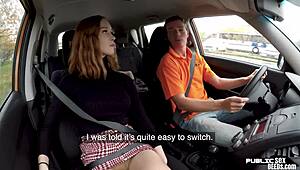british ginger publicly rides driving instructor after bj
