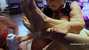 Nervous Guys Dive into Their First Granny Encounter