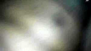 having fun with this ebony slut's pussy