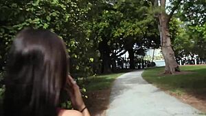 Massive Dick Stretches a Hairy Tight Teen Pussy Wide Open