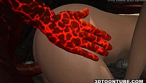 3d anime babe in group hentai cartoon adventure