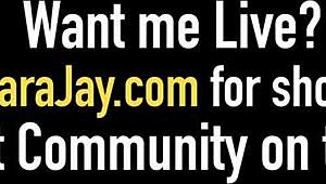 Blonde Sara Jay Sucks Huge Cock In Intense Threesome Doggy Cumshot