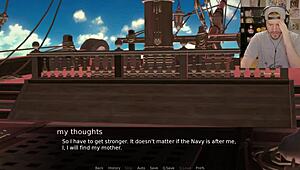 Don't tell anyone you watched this uncensored One Piece episode with deepthroat and cumshot!