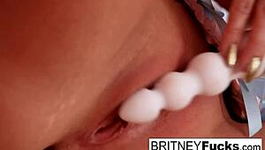 Britney Amber Vibrator Masturbation