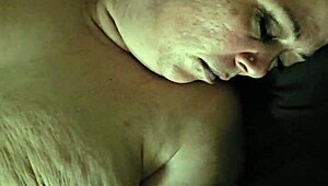 Stepmom’s face covered in cum after quick jerk session