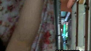 Horny Babe Masturbates In Public! Oxuanna Envy 3