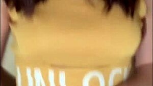 Japanese amateur gets facial creampie after blowjob