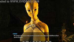 tales from unending void 11- alien chick fingers herself for my rod! 😜