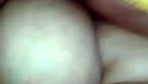 latina sucking and jerking to milk