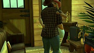 i got rode hard at the dude ranch with big tits and monster cock, sneak peek