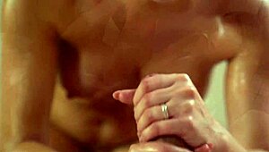 Massage Rooms French Milf Maya Rose Gets Oiled for Hardcore Sex and Handjob