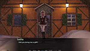 I love this Christmas blowjob with the blonde and brunette beauties