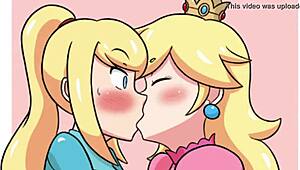 This ultimate lesbian fanart music video features hot pussy action