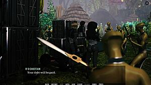 tales from unending void 11- alien chick fingers herself for my rod! 😜