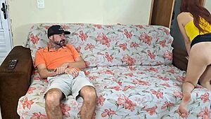 i saw the wife fuck the friend right there beside her husband