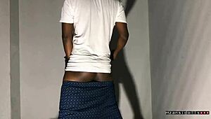 mature milf in stockings, do you want to see her juicy pussy fucked on the balcony?