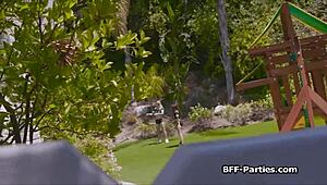 Hold The Camera While I Fuck These Football Chicks