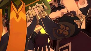 garden collei genshin impact hentai scene