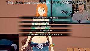 Don't tell anyone you watched this uncensored One Piece episode with deepthroat and cumshot!