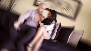 Stepbrother Teases Stepsister with Spanking and Riding