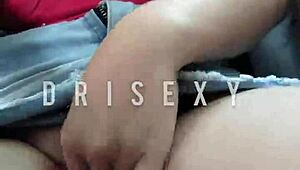 Dri Sexy Says, Playing With My Pussy In The App Driver's Car
