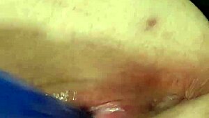 a fat bbw guy enjoys his homemade solo masturbation session in his room