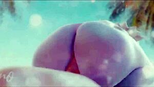 Yordles riding a thick cock in wild action