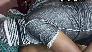 ebony babe sucks sweet cock and gets sucked back before hard fucking