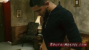 Russian Teen 18+ Screams in Anal Orgasm with Big-Breasted Blonde Cristi Ann Bound