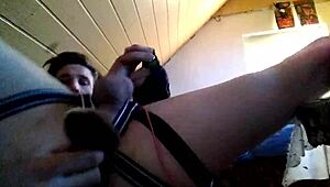 wow, this gay solo video is intense and hardcore!