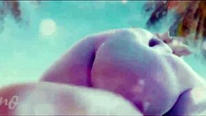 Yordles riding a thick cock in wild action