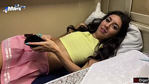 Cute 18 YO Girl Loses Pussy on Public Train