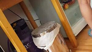 Spy cam catches Mexican niece with perfect body under skirt in taboo footage.