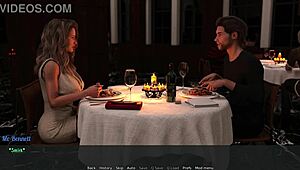 Wife seduces Bennett at dinner