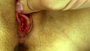 Close up of an orgasm in a homemade video