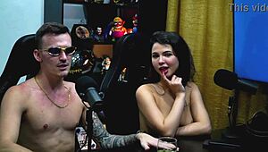 i love watching ruan and everton suck natasha steffens' tits so good she moans with pleasure in this outdoor public scene