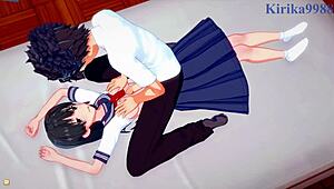 Ruiko saten and misaki shokuhou intense sex with toma kamijo